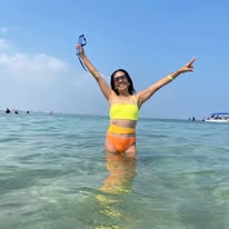 Viajera en el mar